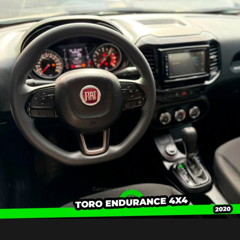 TORO 2.0 16V ENDURANCE TURBO DIESEL 4P AUTOMÁTICO - 2020 - TAQUARA