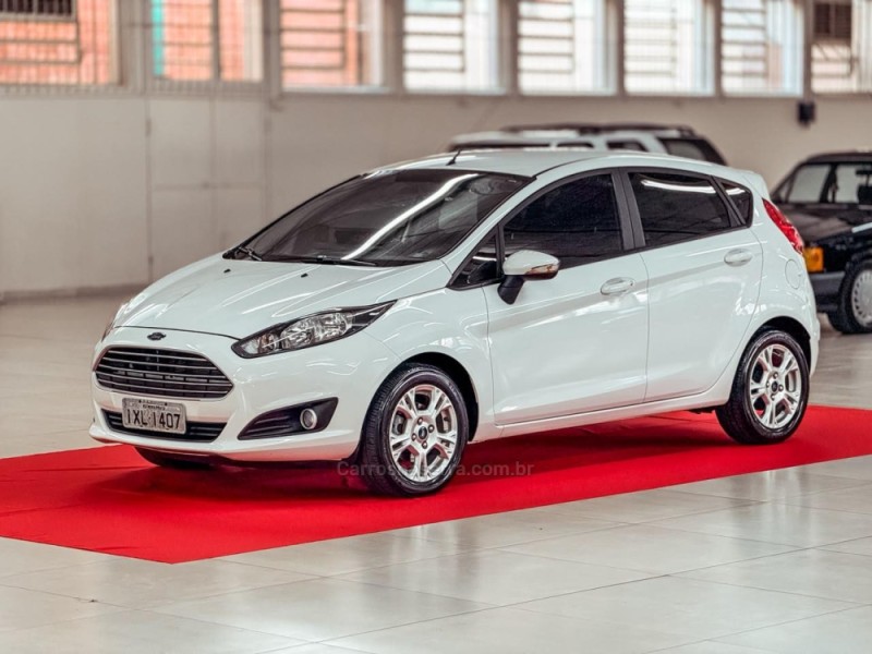 fiesta 1.6 sel sedan 16v flex 4p automatico 2017 nova prata