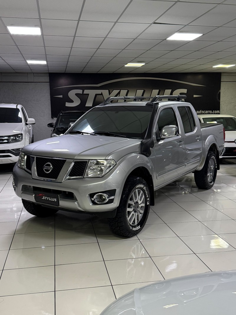 frontier 2.5 sl 4x4 cd turbo eletronic diesel 4p automatico 2014 estancia velha