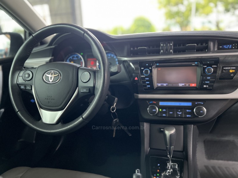 COROLLA 2.0 XEI 16V FLEX 4P AUTOMÁTICO - 2016 - BOM PRINCíPIO