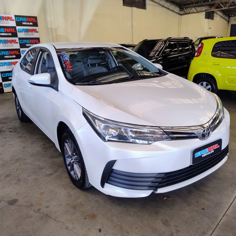 COROLLA 1.8 GLI UPPER 16V FLEX 4P AUTOMÁTICO - 2018 - CAMPO BOM