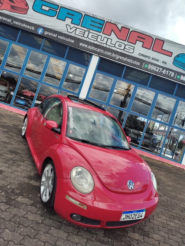 NEW BEETLE 2.0 MI 8V GASOLINA 2P MANUAL - 2008 - CAMPO BOM