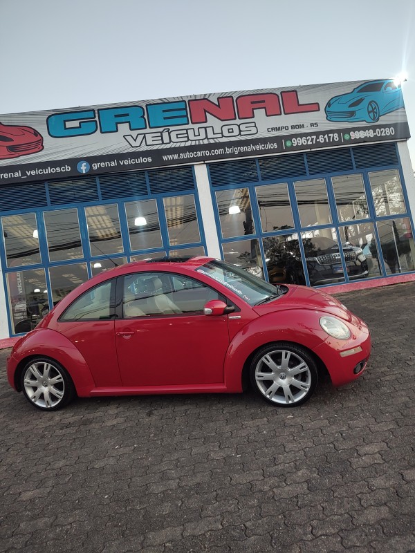 NEW BEETLE 2.0 MI 8V GASOLINA 2P MANUAL - 2008 - CAMPO BOM