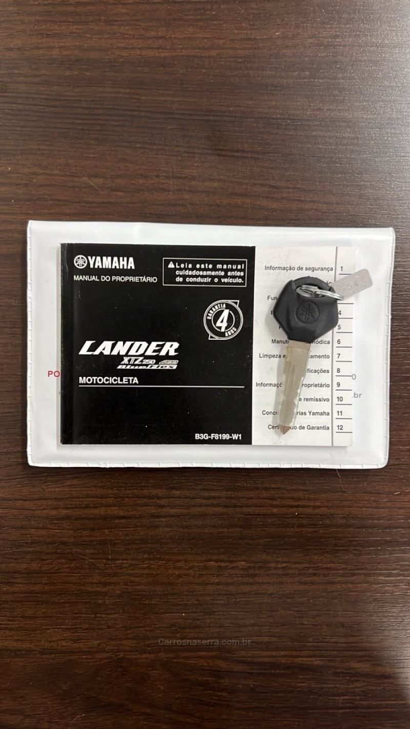 XTZ 250 LANDER - 2022 - CAMPO BOM