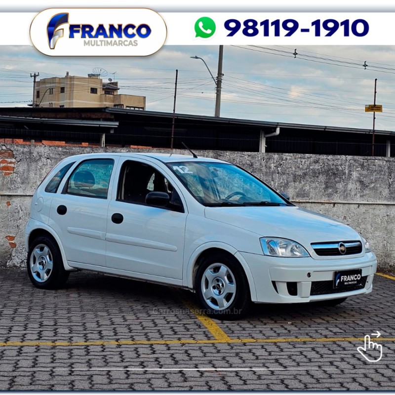 CORSA 1.4 MPFI MAXX 8V FLEX 4P MANUAL - 2012 - VACARIA