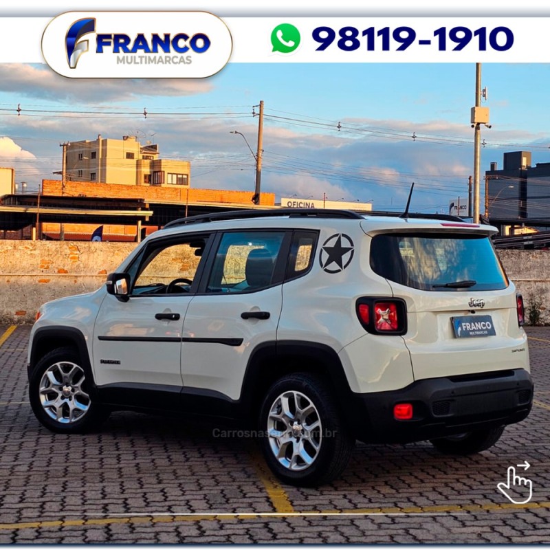 RENEGADE 1.8 16V FLEX SPORT 4P AUTOMÁTICO - 2018 - VACARIA