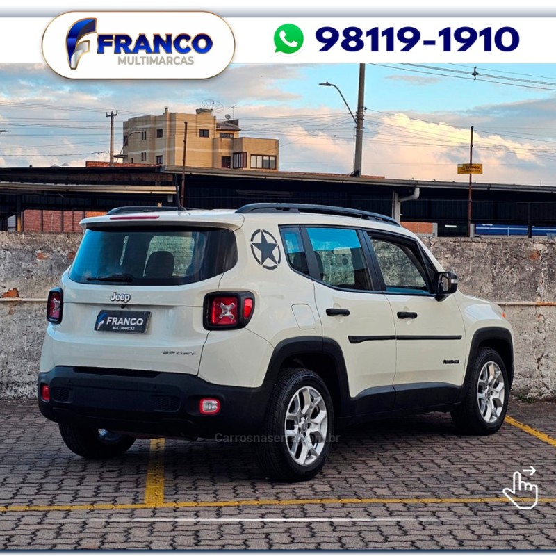 RENEGADE 1.8 16V FLEX SPORT 4P AUTOMÁTICO - 2018 - VACARIA