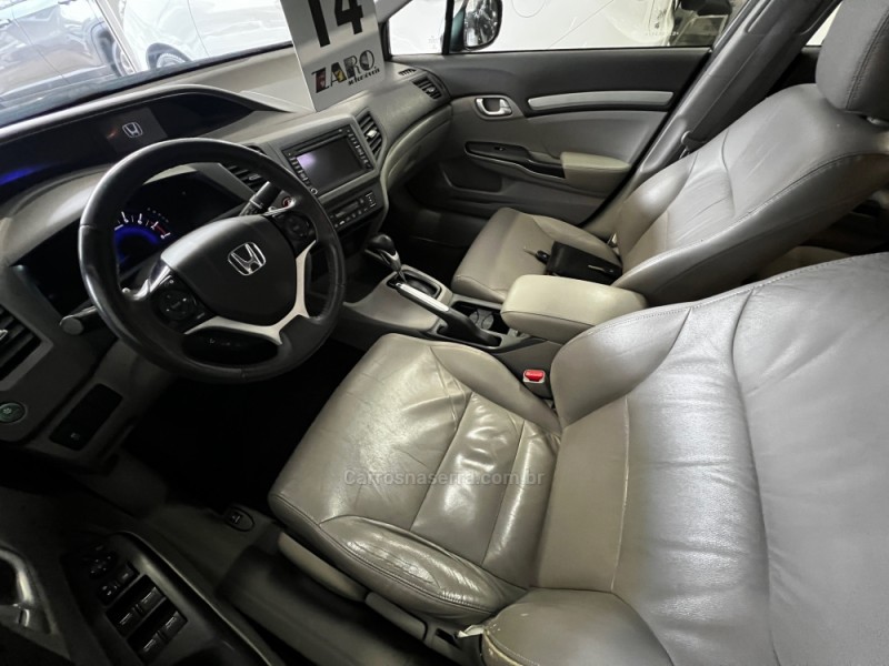 CIVIC 2.0 EXR 16V FLEX 4P AUTOMÁTICO - 2014 - CARLOS BARBOSA