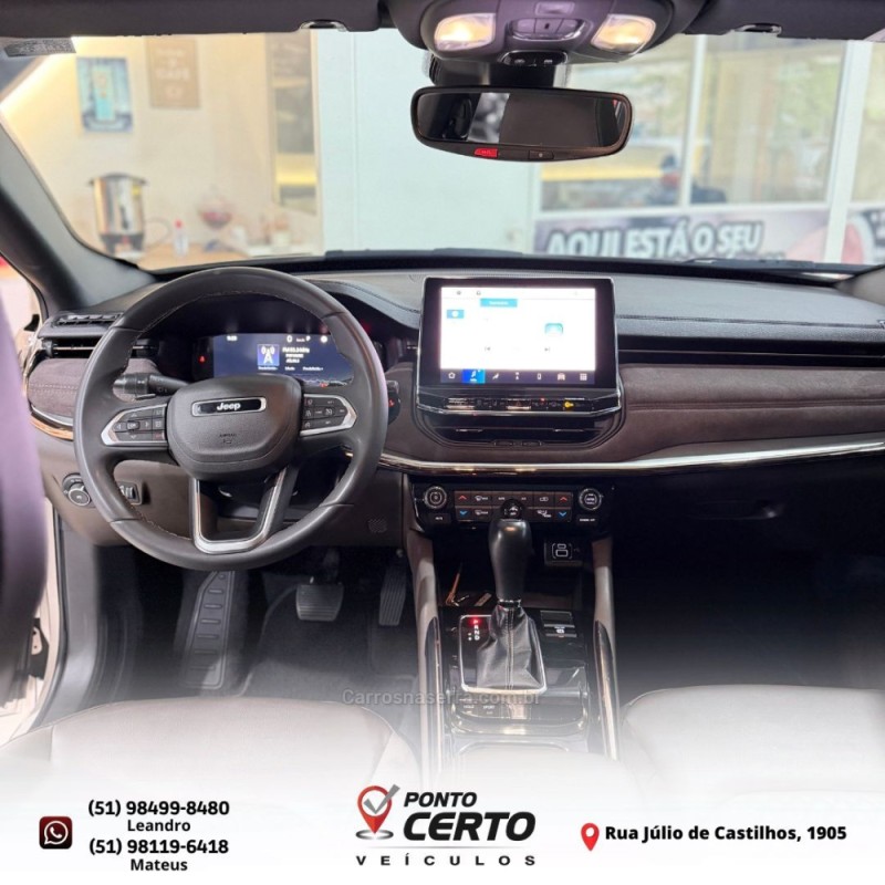 COMMANDER 1.3 OVERLAND T270 16V 4X2 TURBO FLEX 4P AUTOMÁTICO - 2022 - SANTA CRUZ DO SUL