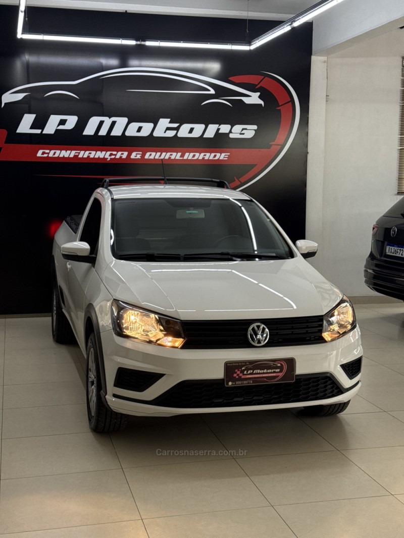 SAVEIRO 1.6 MI TRENDLINE CD 8V FLEX 2P MANUAL - 2023 - FARROUPILHA