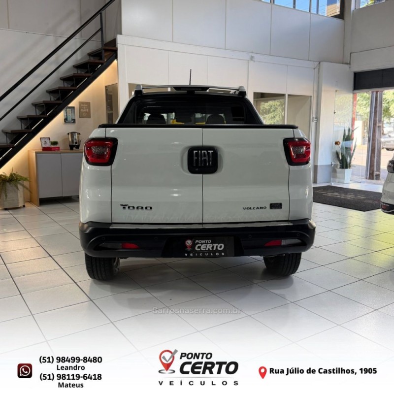 TORO 2.0 16V TURBO DIESEL VOLCANO AT9 4X4 AUTOMÁTICO - 2022 - SANTA CRUZ DO SUL