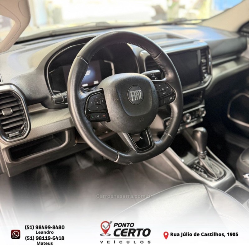 TORO 2.0 16V TURBO DIESEL VOLCANO AT9 4X4 AUTOMÁTICO - 2022 - SANTA CRUZ DO SUL