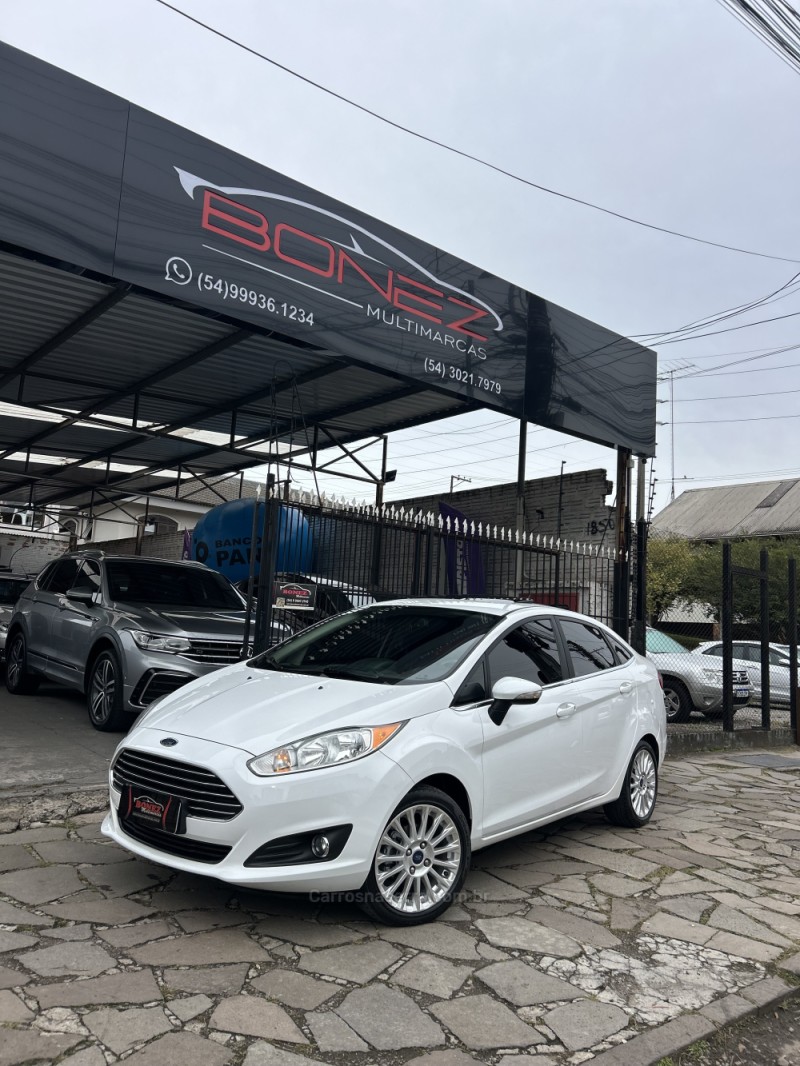 fiesta 1.6 titanium plus sedan 16v flex 4p automatico 2015 caxias do sul