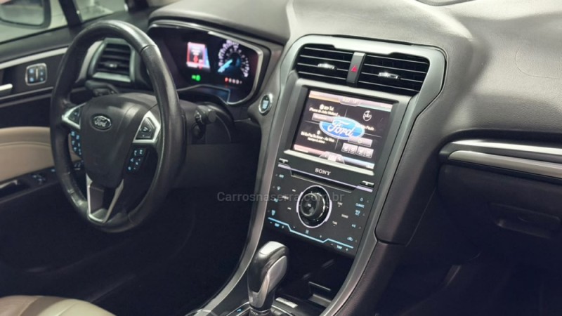 FUSION 2.0 TITANIUM GTDI ECOBOOST AWD AUTOMÁTICO - 2015 - ESTâNCIA VELHA