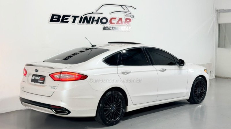 FUSION 2.0 TITANIUM GTDI ECOBOOST AWD AUTOMÁTICO - 2015 - ESTâNCIA VELHA