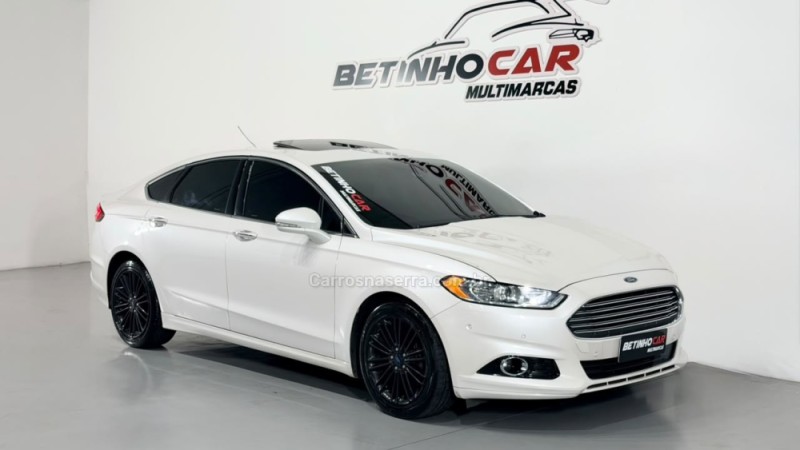 FUSION 2.0 TITANIUM GTDI ECOBOOST AWD AUTOMÁTICO - 2015 - ESTâNCIA VELHA