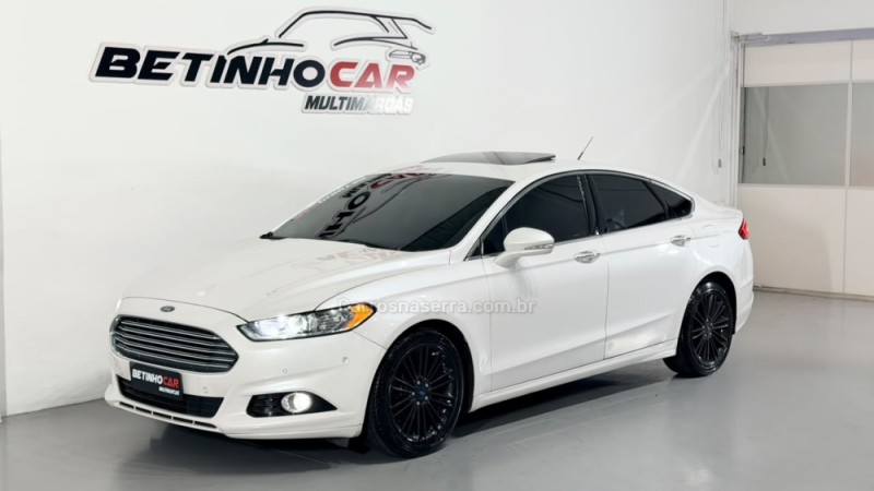 FUSION 2.0 TITANIUM GTDI ECOBOOST AWD AUTOMÁTICO - 2015 - ESTâNCIA VELHA