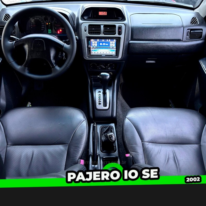 PAJERO IO 1.8 SE 4X4 16V GASOLINA 4P AUTOMÁTICO - 2002 - TAQUARA