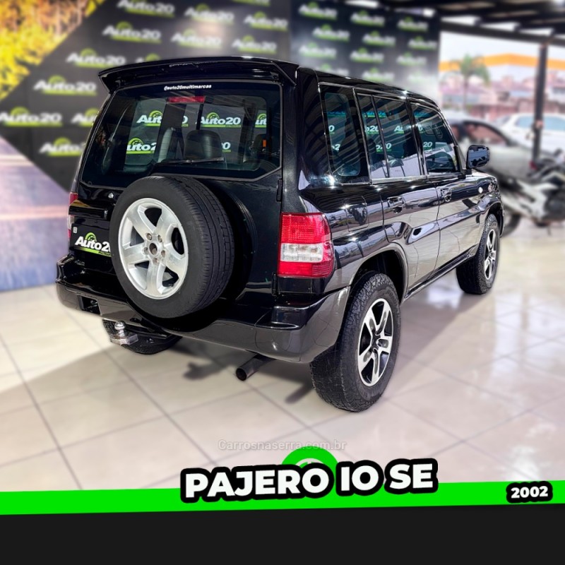 PAJERO IO 1.8 SE 4X4 16V GASOLINA 4P AUTOMÁTICO - 2002 - TAQUARA