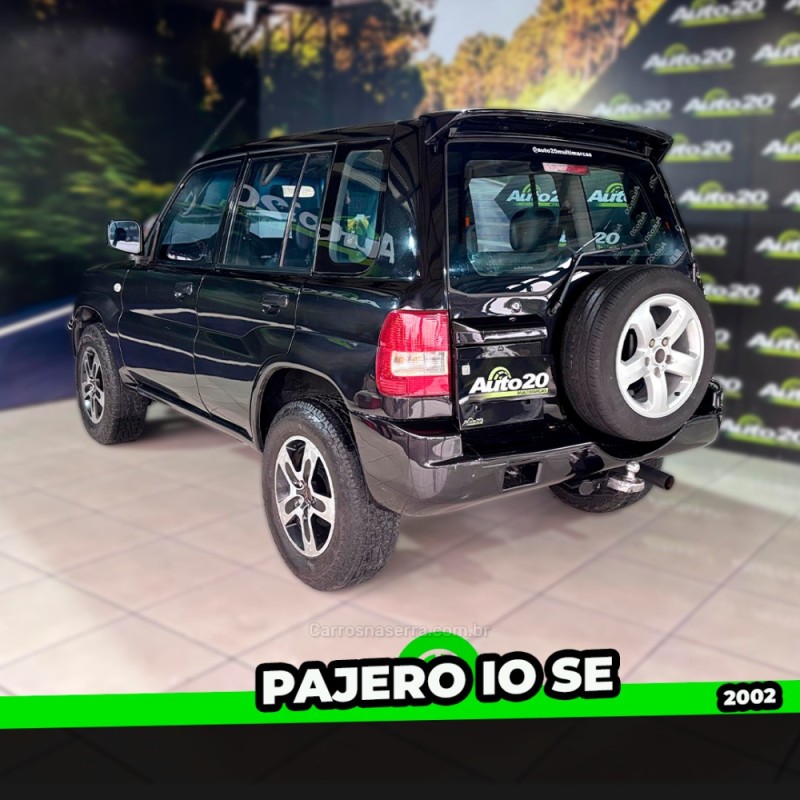 PAJERO IO 1.8 SE 4X4 16V GASOLINA 4P AUTOMÁTICO - 2002 - TAQUARA