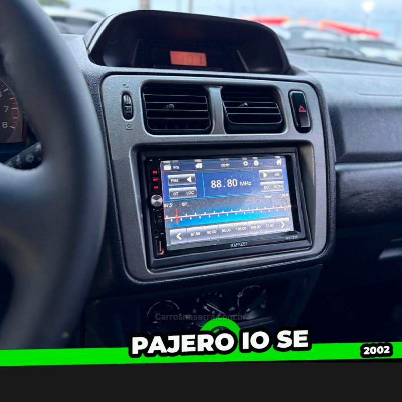 PAJERO IO 1.8 SE 4X4 16V GASOLINA 4P AUTOMÁTICO - 2002 - TAQUARA