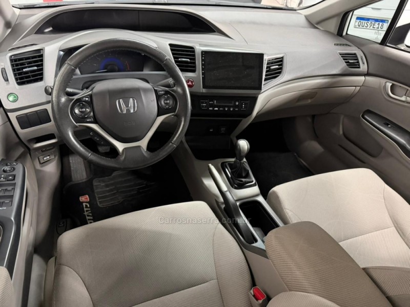 CIVIC 1.8 LXS 16V FLEX 4P MANUAL - 2014 - CAXIAS DO SUL
