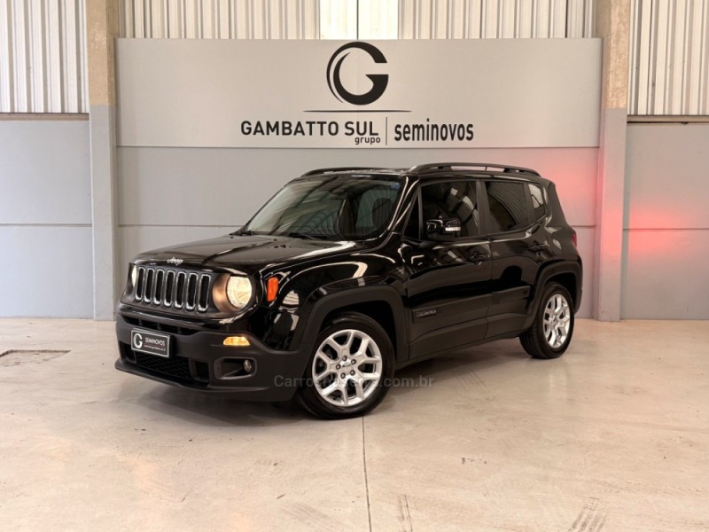 renegade 1.3 16v longitude t270 turbo 4x2 flex 4p automatico 2016 bento goncalves
