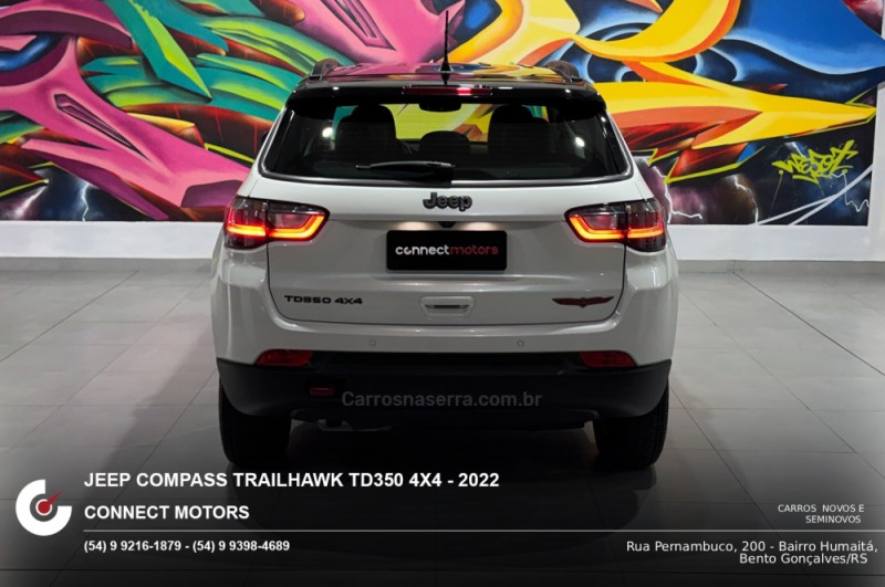 COMPASS 2.0 16V DIESEL TRAILHAWK 4X4 AUTOMÁTICO - 2022 - BENTO GONçALVES