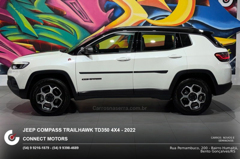 COMPASS 2.0 16V DIESEL TRAILHAWK 4X4 AUTOMÁTICO - 2022 - BENTO GONçALVES