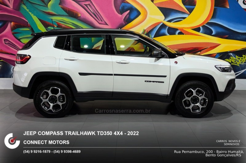 COMPASS 2.0 16V DIESEL TRAILHAWK 4X4 AUTOMÁTICO - 2022 - BENTO GONçALVES
