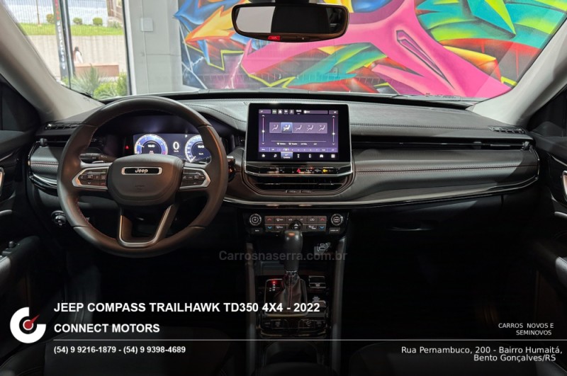 COMPASS 2.0 16V DIESEL TRAILHAWK 4X4 AUTOMÁTICO - 2022 - BENTO GONçALVES
