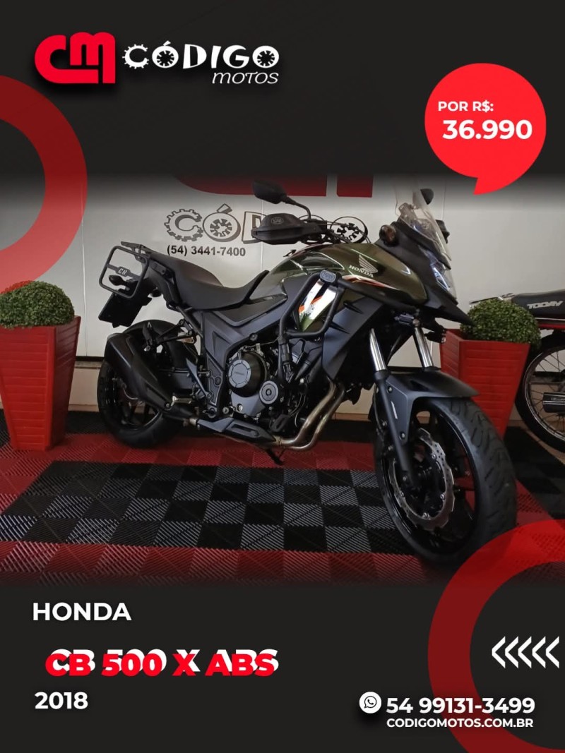 cb 500 x abs 2018 veranopolis