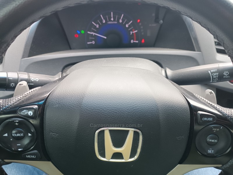 CIVIC 1.8 LXL 16V FLEX 4P AUTOMÁTICO - 2012 - CAXIAS DO SUL