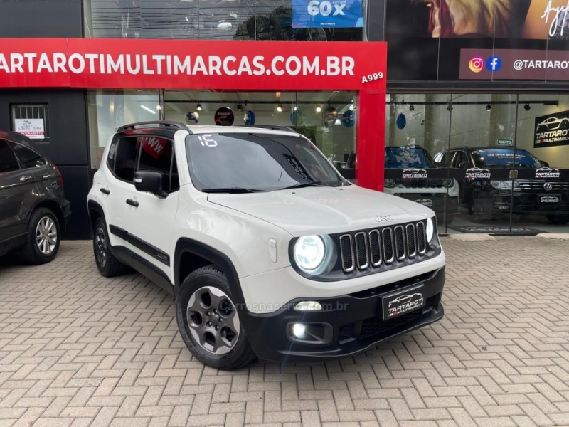 renegade 1.8 16v flex sport 4p manual 2016 caxias do sul