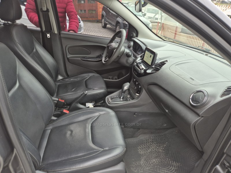 KA 1.5 SEDAN TITANIUM 12V FLEX 4P AUTOMÁTICO - 2019 - CAXIAS DO SUL