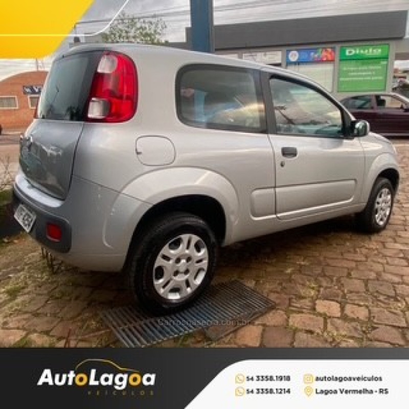 UNO 1.0 VIVACE 8V FLEX 2P MANUAL - 2013 - LAGOA VERMELHA
