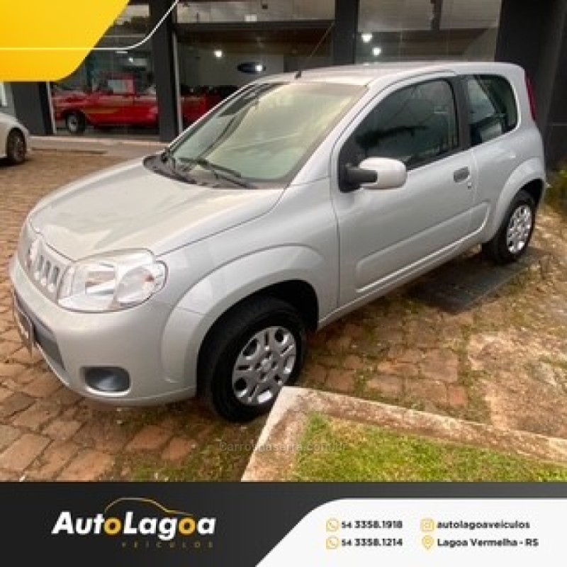 UNO 1.0 VIVACE 8V FLEX 2P MANUAL - 2013 - LAGOA VERMELHA