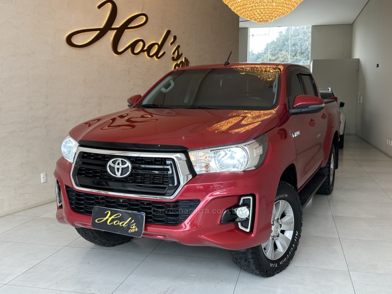 hilux 2.8 sr 4x4 cd 16v diesel 4p automatico 2020 canela