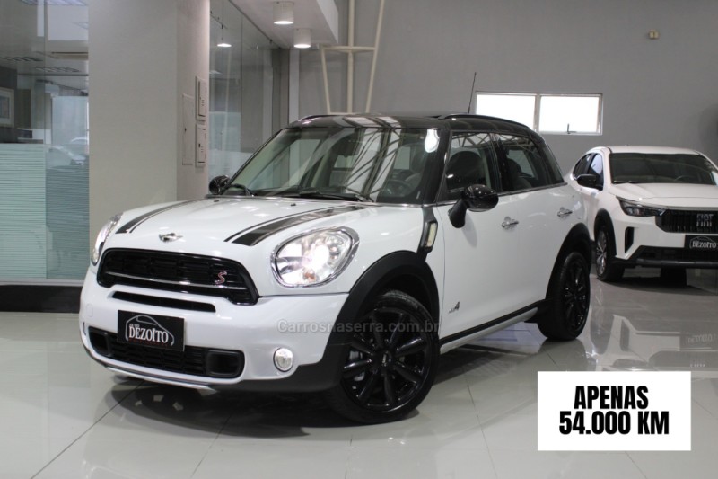 countryman 1.6 s all4 4x4 16v 184cv turbo gasolina 4p automatico 2016 caxias do sul