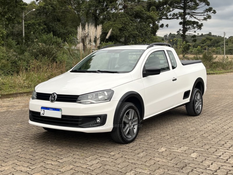 SAVEIRO 1.6 MI TRENDLINE CE 8V FLEX 2P MANUAL - 2015 - NOVA BASSANO