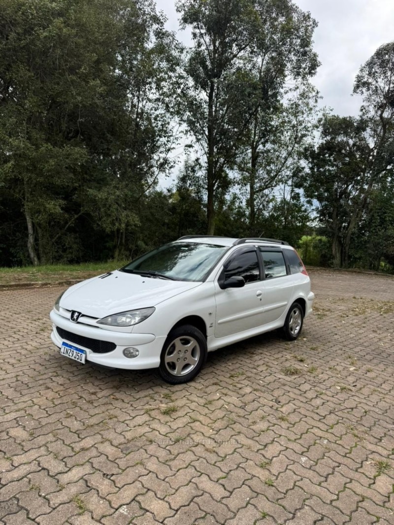 206 1.6 FELINE SW 16V FLEX 4P MANUAL - 2008 - ARROIO DO MEIO