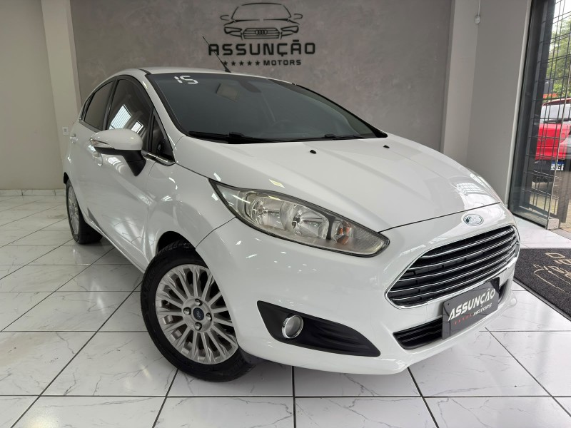 fiesta 1.6 titanium hatch 16v flex 4p automatico 2015 caxias do sul