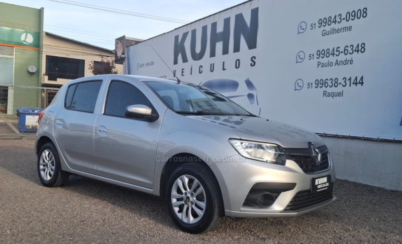 SANDERO 1.6 ZEN 16V FLEX 4P MANUAL - 2020 - SALVADOR DO SUL