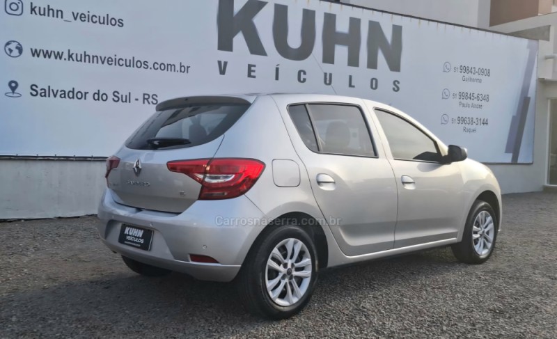 SANDERO 1.6 ZEN 16V FLEX 4P MANUAL - 2020 - SALVADOR DO SUL