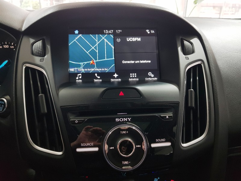 FOCUS 2.0 TITANIUM PLUS FASTBACK 16V FLEX 4P AUTOMÁTICO - 2017 - CAXIAS DO SUL