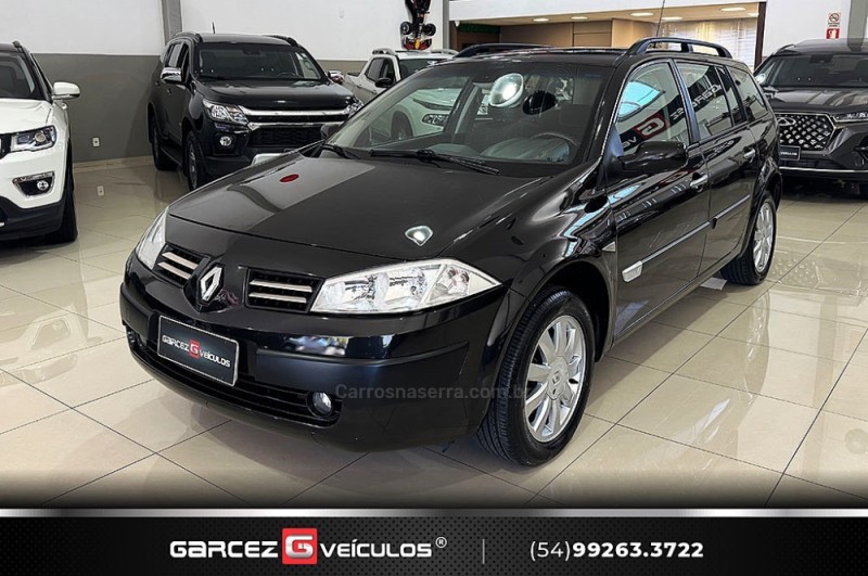 megane 1.6 dynamique grand tour 16v flex 4p manual 2013 bento goncalves