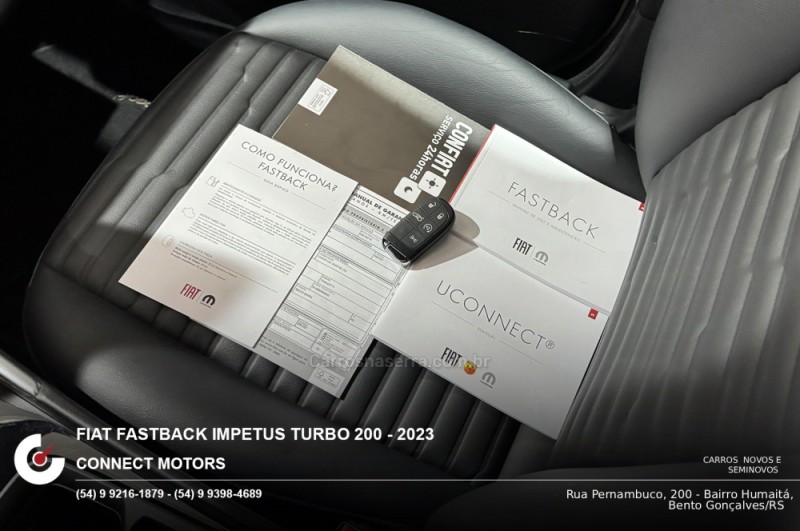 FASTBACK 1.0 IMPETUS 200 TURBO FLEX 4P AUTOMÁTICO - 2023 - BENTO GONçALVES