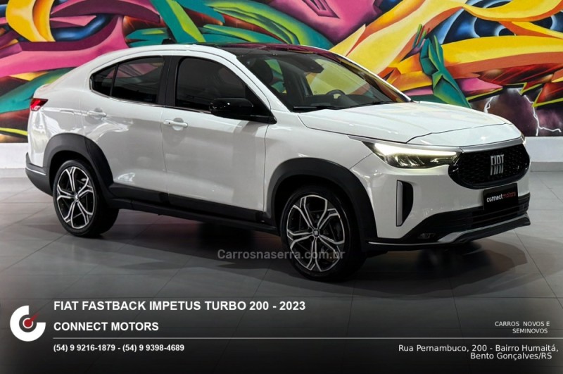 fastback 1.0 impetus 200 turbo flex 4p automatico 2023 bento goncalves