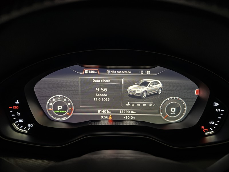 Q5 2.0 TFSI AMBIENTE 16V GASOLINA 4P AUTOMÁTICO - 2018 - CAXIAS DO SUL