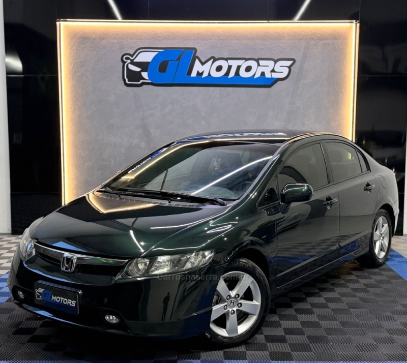 CIVIC 1.8 LXS 16V GASOLINA 4P MANUAL - 2007 - NOVO HAMBURGO